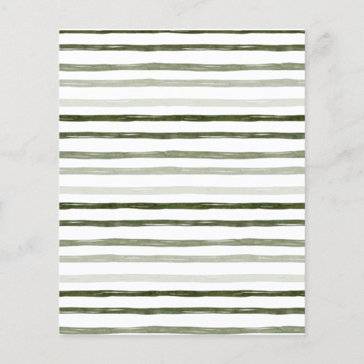 Nursery Boho Modern Baby shower game (Achterkant)