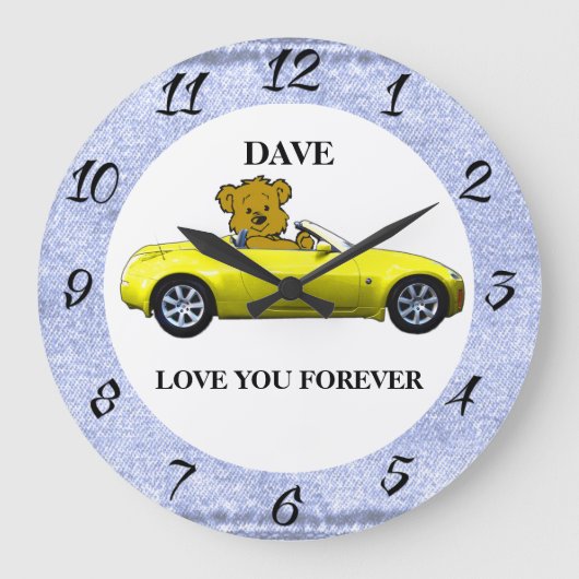 NURSERY CLOCK GROTE KLOK (Voorkant)