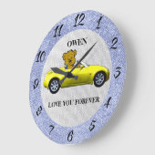 NURSERY CLOCK GROTE KLOK (Hoek)