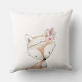Nursery Cushion - Tribal Fox Kussen (Achterkant)