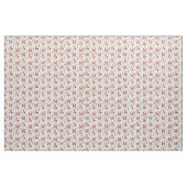 Nursery Cute Fox Forest Woodland Pattern Stof (Yard (91,4 cm))