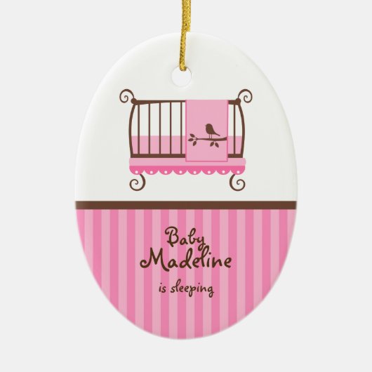 Nursery door Hanger Keramisch Ornament (Voorkant)