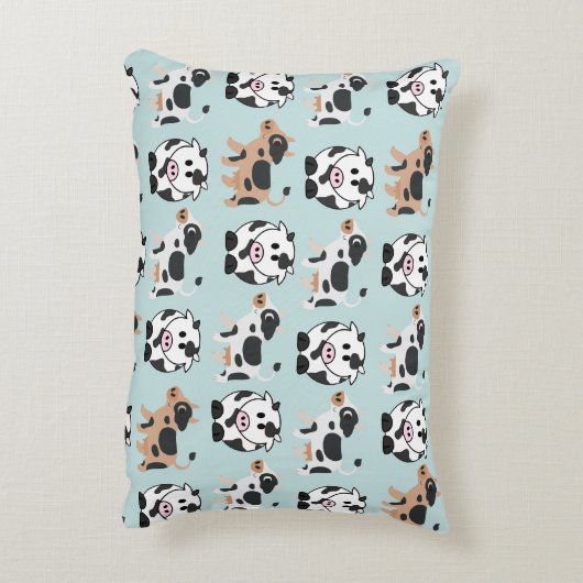 Nursery el Blauw Accent Kussen (Achterkant (Verticaal))