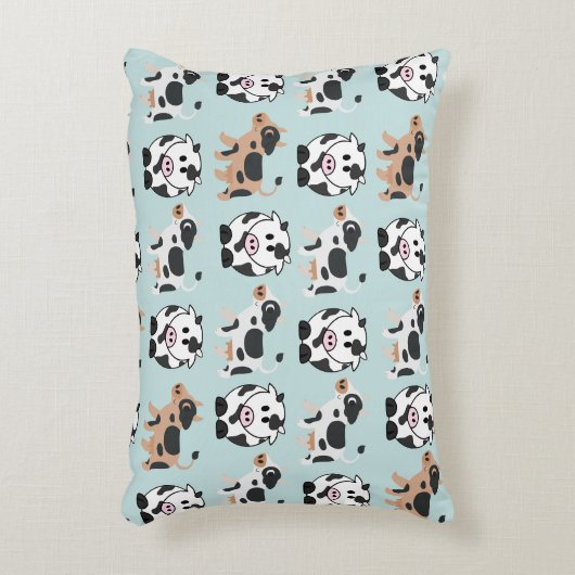 Nursery el Blauw Accent Kussen (Voorkant(Verticaal))