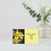 Nursery florist visitekaartje (Staand voorkant)