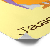 Nursery King Lion Poster (Hoek)