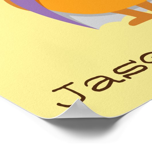 Nursery King Lion Poster (Hoek)