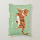 Nursery Little Tiger Baby Room Accent Kussen (Achterkant (Verticaal))