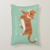 Nursery Little Tiger Baby Room Accent Kussen (Voorkant(Verticaal))