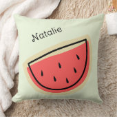 Nursery monogram l  watermeloen kussen (Deken)