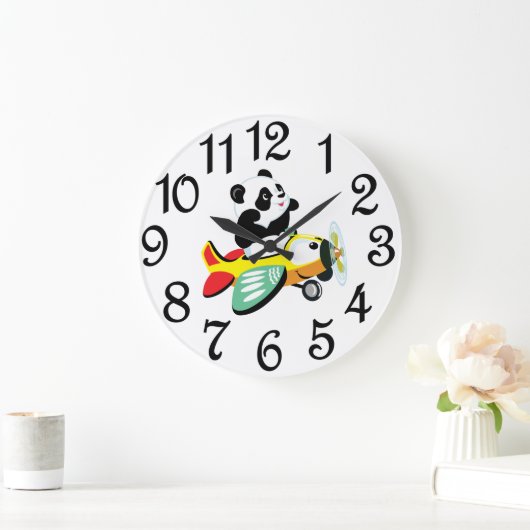 Nursery Panda Bear Grote Klok (Huis)