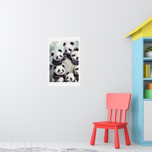 Nursery Panda Poster (Kinderkamer 1)