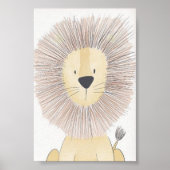 Nursery Poster - Lion (Voorkant)