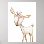 Nursery Poster - Woodland Animals (Voorkant)