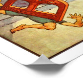 Nursery Print - Geweldig 'A', kleine 'a' (Hoek)