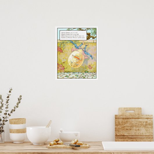  Nursery Print — Humpty Dumpty (Keuken)