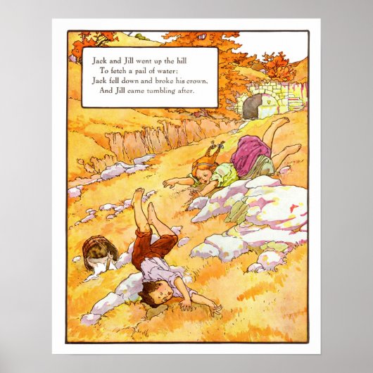  Nursery Print - Jack en Jill (Voorkant)