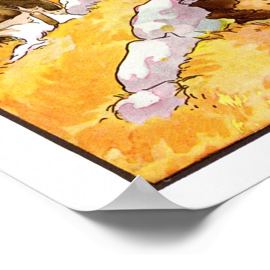 Nursery Print - Jack en Jill (Hoek)