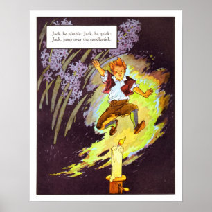  Nursery Print - Jack is nimble