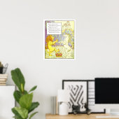  Nursery Print - Lion en Unicorn (Thuiskantoor)