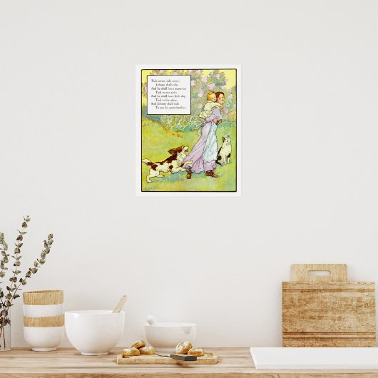  Nursery Print - Ride Away Johnny (Keuken)