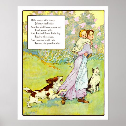 Nursery Print - Ride Away Johnny (Voorkant)
