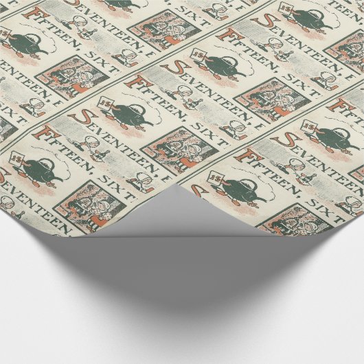 Nursery Rhyme 1 2000 Cadeaupapier (Hoek)