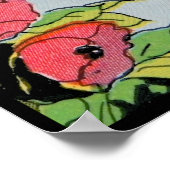  Nursery Rhyme Afbeelding Grasshopper Poster (Hoek)