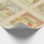 Nursery Rhyme  Art Cadeaupapier (Hoek)