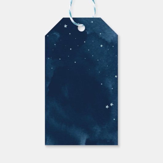 Nursery Rhyme Baby shower Cadeaulabel (Achterkant)