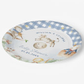 Nursery Rhyme Baby shower Papieren Bordje (Gekanteld)