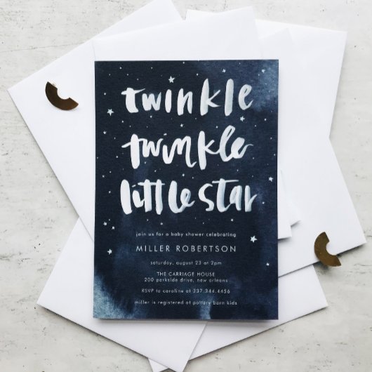 Nursery Rhyme Baby shower Uitnodiging