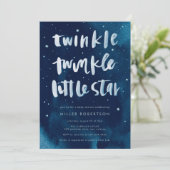 Nursery Rhyme Baby shower Uitnodiging (Staand voorkant)