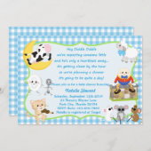 Nursery Rhyme Boy Kaart (Voorkant / Achterkant)