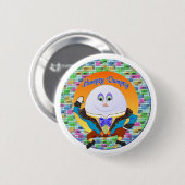 Nursery Rhyme Buttonnen Ronde Button 5,7 Cm (Voorkant /achterkant)