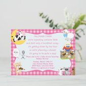 Nursery Rhyme Girl Kaart (Staand voorkant)