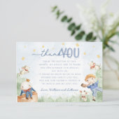 Nursery Rhyme Hartelijk dank Informatiekaartje (Staand voorkant)