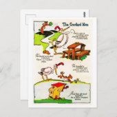 Nursery Rhyme - Het kromme Man Briefkaart (Voorkant / Achterkant)