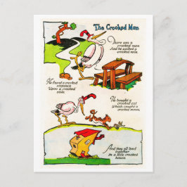 Nursery Rhyme - Het kromme Man Briefkaart