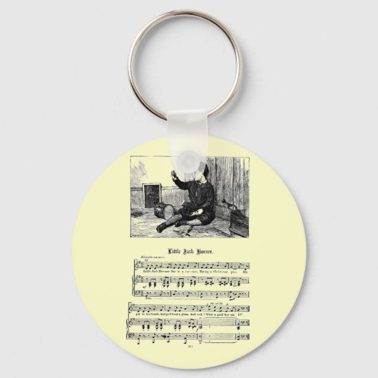 Nursery Rhyme Jack Korner Sleutelhanger (Voorkant)