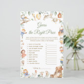 Nursery Rhyme raad goed Baby shower spel (Staand voorkant)