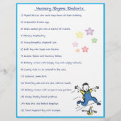 Nursery Rhyme Rhetoric Game - Boy Style (Voorkant)