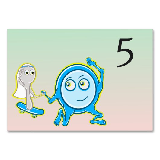 Nursery Rhyme Wedding Kaart (Voorkant)