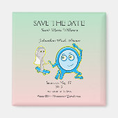 Nursery Rhyme Wedding Magneet (Voorkant)