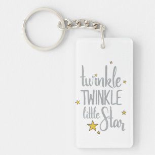Nursery Rhymes Afbeelding Twinkle Twinkle Little D Sleutelhanger
