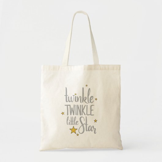 Nursery Rhymes Afbeelding Twinkle Twinkle Little D Tote Bag (Voorkant)