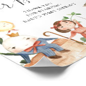 Nursery Rhymes Baby shower Books for Baby Sign Poster (Hoek)