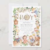 Nursery Rhymes Baby Shower Invitation Kaart (Voorkant)