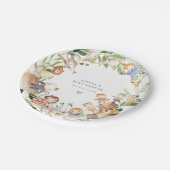 Nursery Rhymes Baby Shower Paper Plates Papieren Bordje (Gekanteld)