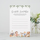 Nursery Rhymes-Baby shower raadt de zoete Mess (Staand voorkant)